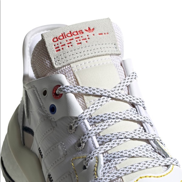 Adidas Nite Jogger ORBGRY/FTWHT/HIRERE - Picture 9 of 15
